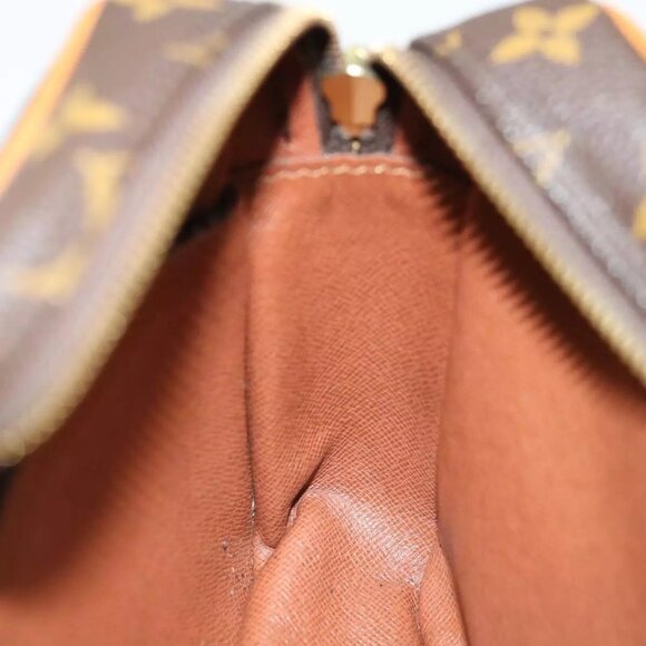 LOUIS VUITTON Monogram Compiegne 23 Clutch Bag M51847 LV Auth - Picture 7 of 16